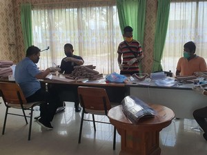 Bantu Tim Medis, BLK Medan Siap Produksi 600 Alat Pelindung Wajah