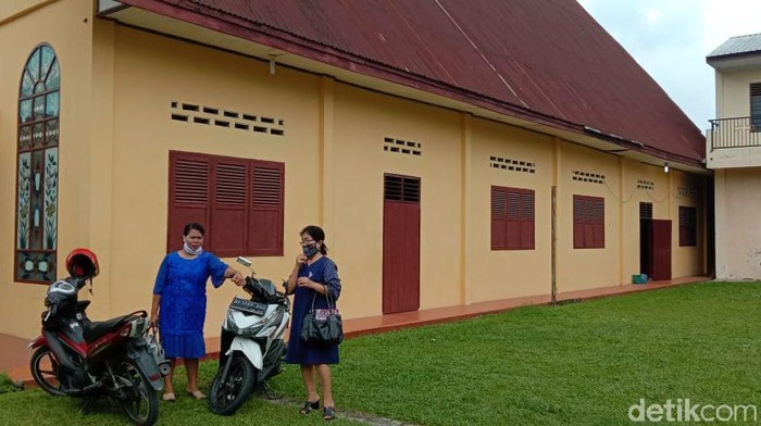 Gereja di Deli Serdang Tetap Gelar Ibadah Jumat Agung, Jemaat Jaga Jarak