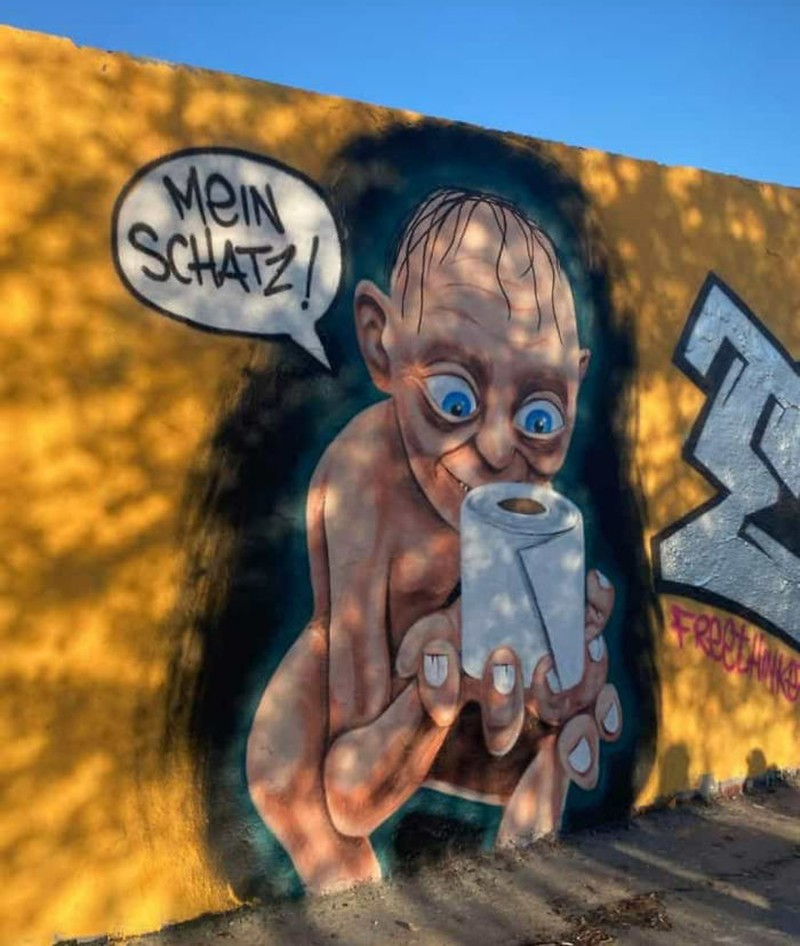 seni grafiti corona
