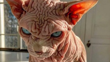 Si pemilik kucing membuat akun @xherdanthenakedcat di Instagram. Foto: Instagram @xherdanthenakedcat