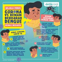 Gejala Virus Corona Vs Demam Berdarah Dengue, Kenali Bedanya