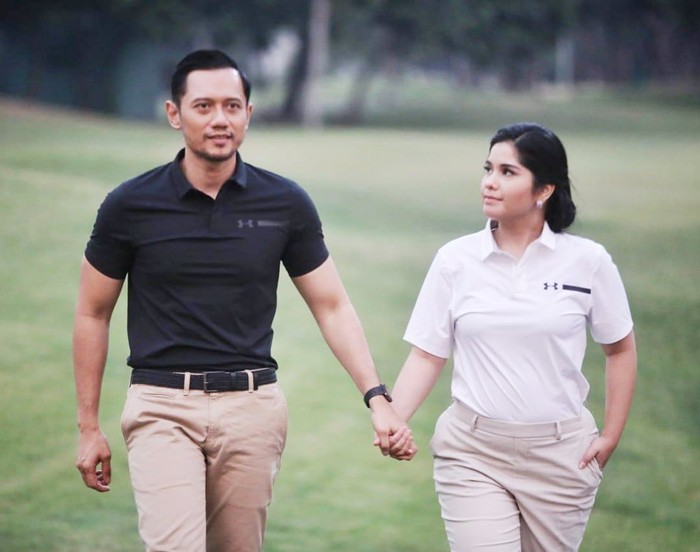 Annisa Pohan dan Agus Yudhoyono