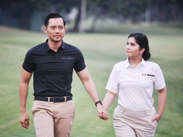 Annisa Pohan dan Agus Yudhoyono