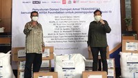 CT ARSA salurkan donasi. (Dok CT ARSA)