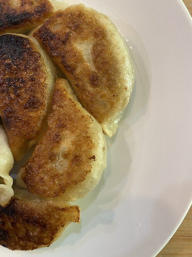 Chef Arnold Poernomo masak gyoza