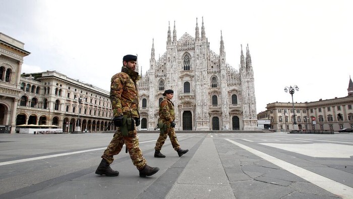 Perdana Menteri (PM) Italia, Giuseppe Conte, memutuskan untuk memperpanjang lockdown demi membatasi penyebaran virus Corona (COVID-19) hingga 3 Mei mendatang.