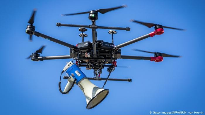 Jerman Siap Kerahkan Drone Untuk Awasi Pembatasan Bergerak