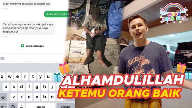 Prilly hingga Dude Berbagi Makanan Gratis Saat Pandemi Corona