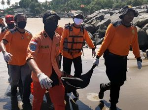 Satu Lagi Jasad Remaja yang Tenggelam di Palabuhanratu Ditemukan