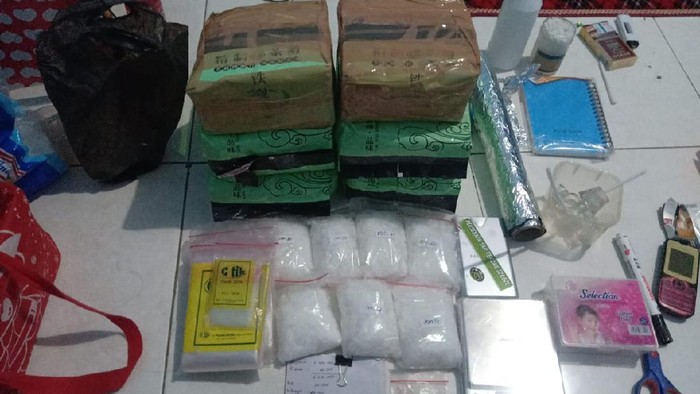 Polisi di Surabaya Sita 7 Kilo Sabu Jaringan Lapas