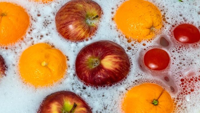 Tips cuci buah dan sayur