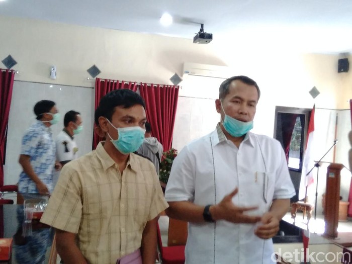 Pasien Corona dari Wonogiri dinyatakan sembuh, Sabtu (11/4/2020).