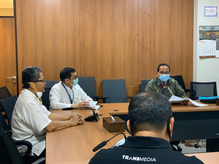 dr Nizar Yamanie saat berbicara di RSKI Unair. (Dok Istimewa)