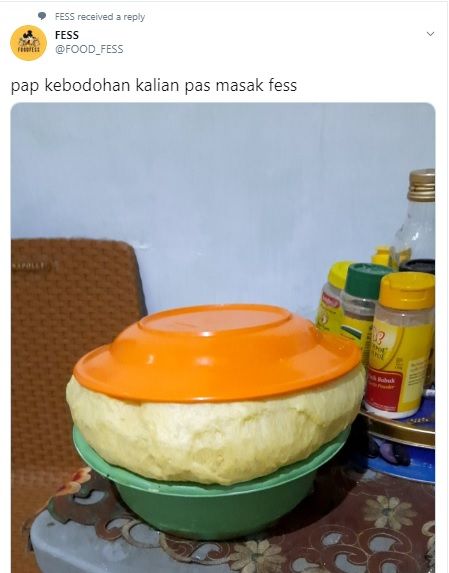 Kegagalan masak netizen