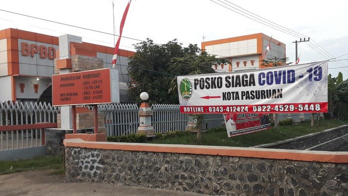 Posko COVID-19 di Pasuruan