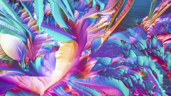 Honorable Mentions - karya Justin Zoll (AS) menampilkan pembuatan asam amino L glutamin dan beta alanin dikristalisasi dari larutan etanol dan difoto pada 50X menggunakan filter polarisasi. Foto: Olympus Image of the Year 2019