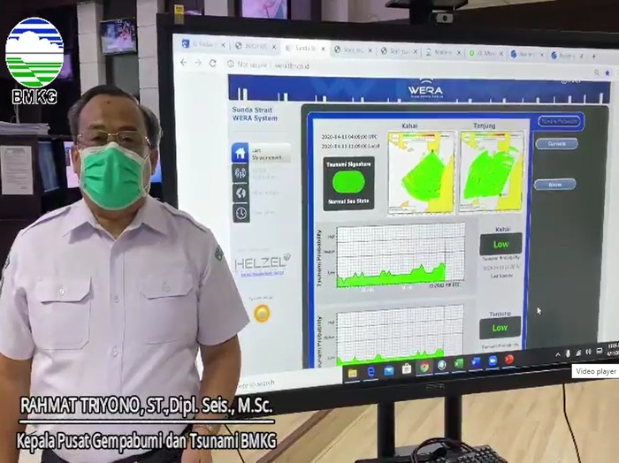 Kepala Pusat Gempa Bumi dan Tsunami BMKG, Rahmat Triyono (dok. BMKG)