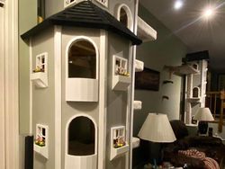 Sayang Kucing, Sang Majikan Buatkan Rumah Keren