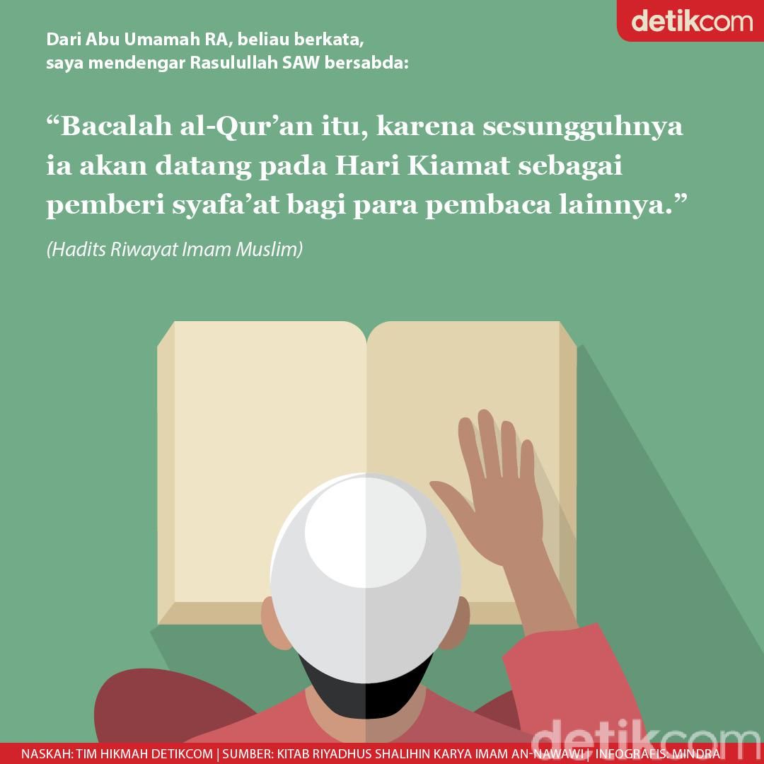Hadits Pendek Tentang Keutamaan Membaca Al Quran