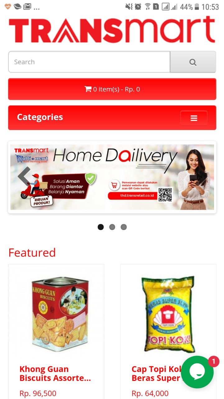 Transmart Home Dailivery