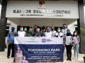 Pengembang Properti Salurkan Donasi ke RSUD & Korban Banjir Bandung