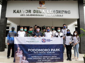 Pengembang Properti Salurkan Donasi ke RSUD & Korban Banjir Bandung