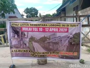 Tak Direstui BNPB, Sejumlah Kelurahan di Kendari Tetap Karantina Wilayah