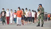 Sebanyak 513 TKI yang berasal dari berbagai daerah di Sumut dan sekitarnya yang menjalani proses karantina COVID-19 sementara tersebut saat ini kondisi kesehatannya baik dan tidak ada menunjukan gejala infeksi seperti demam, batuk dan sesak nafas. 