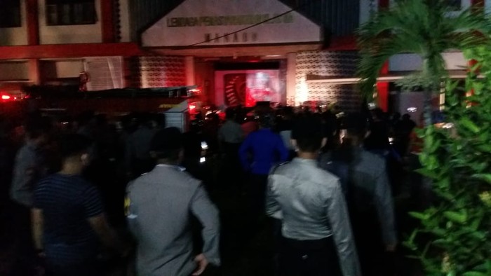 Situasi Lapas Kelas IIA Manado pascakebakaran