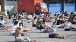 Melihat Aktivitas TKI Asal Malaysia yang Dikarantina di Medan