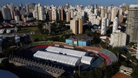 Begini penampakan RS darurat khusus Corona di Sau Paulo, Brasil.