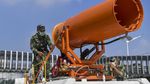 Mobil Gunner Spray Wara-wiri Cegah Corona di Jakarta