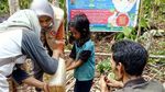 Sosialisasi Pencegahan Corona ke Suku Anak Dalam