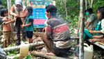 Sosialisasi Pencegahan Corona ke Suku Anak Dalam