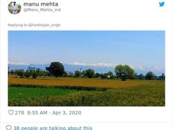 Karena Pandemi, Polusi Berkurang dan Himalaya Tampak Nyata