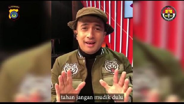 Sejumlah tokoh publik kampanye jangan mudik saat pandemi Corona, Minggu (12/4/2020).