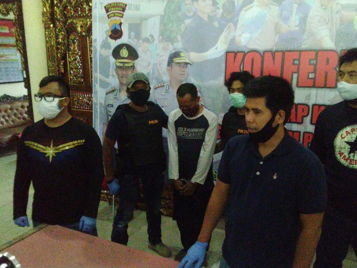 Pelaku pemukulan perawat di Kota Semarang ditangkap polisi, Minggu (12/4/2020).