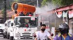 Mobil Gunner Spray Wara-wiri Cegah Corona di Jakarta