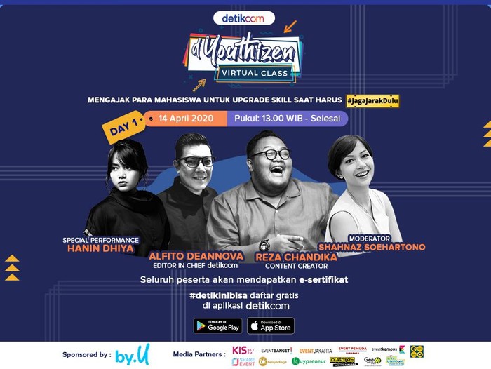 Promo dYouthizen Virtual Class Hari Pertama