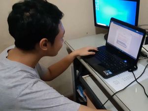 Belajar dari Rumah, Siswa SMA Ini Buat Karya Ilmiah soal Corona