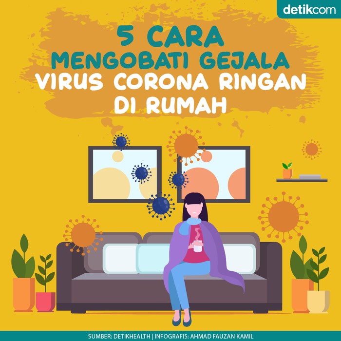 5 Tips Meredakan Gejala Ringan Virus Corona
