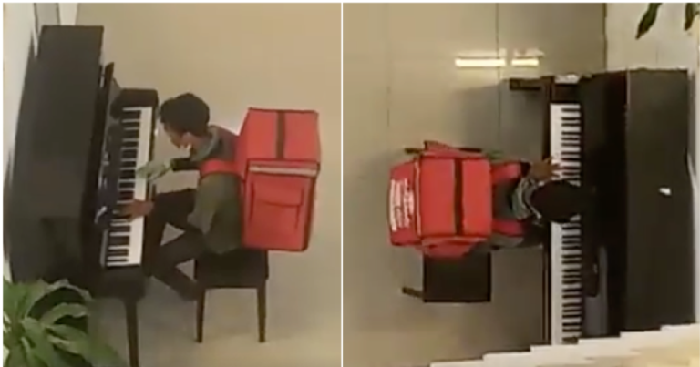 driver ojol main piano