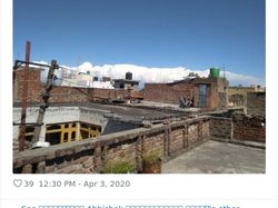 Karena Pandemi, Polusi Berkurang dan Himalaya Tampak Nyata