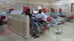 Intip Penerapan Physical Distancing di PMI Kota Bandung