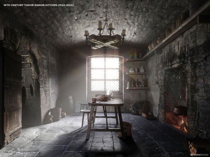 Desain dapur dari abad ke abad