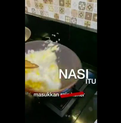 Tutorial kocak masak nasi goreng