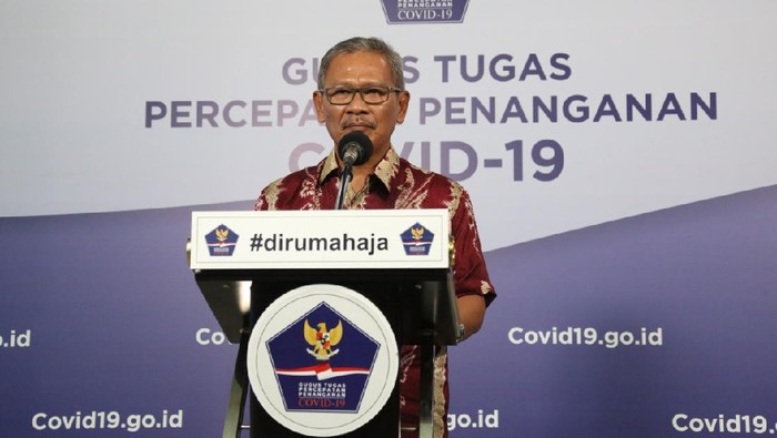 Jubir Penanganan COVID-19 Achmad Yurianto