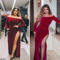 Ini bukan foto before dan after diet, tapi foto hasil editan teknologi. (Foto: Instagram)