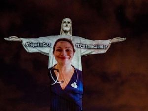 Begini Cara Brasil Hormati Tenaga Medis Hadapi Virus Corona