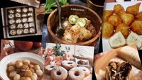 Kamu suka ngemil? Wah, @albarkahfrozen pasti bakalan jadi favoritmu nih foodies! Gerai ini tak hanya menawarkan camilan gurih saja lho. Ada juga camilan manis seperti donat dan piscok meler. Terdapat juga aneka lauk bento seperti di restoran. Untuk harganya mulai dari Rp 17.000 saja! FOTO: @albarkahfrozen